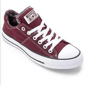 Burgundy women’s converse OX Burgundy